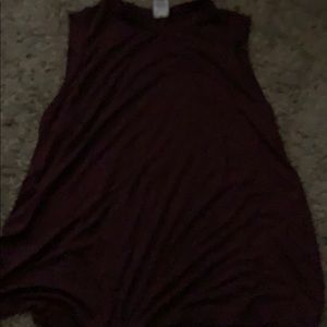 Gym Maroon Shirt
